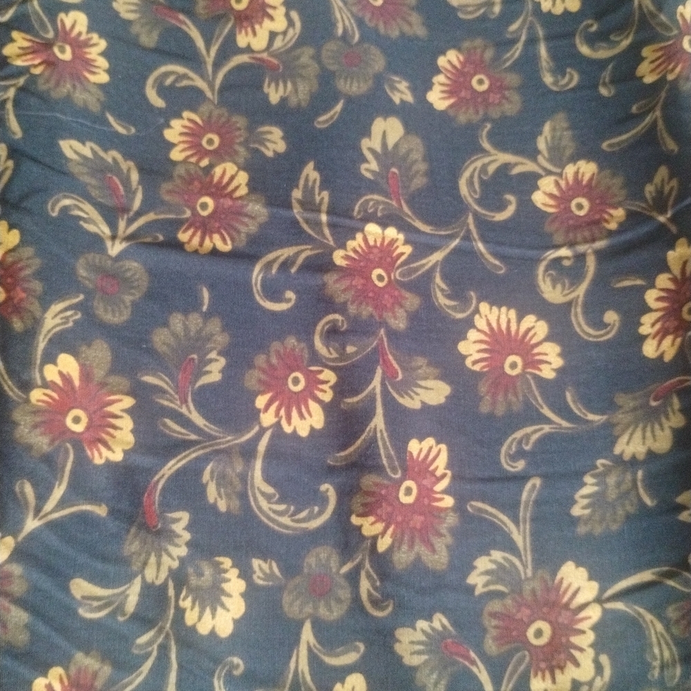 New 3 Continuous Yards Of Floral Patterned Fabric Sewing Crafts Quilting